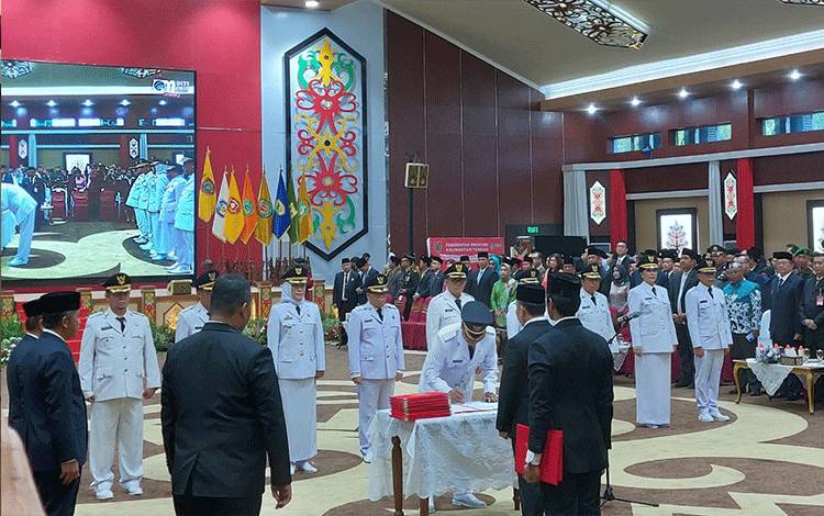 Djainuddin Noor Resmi Jabat Pj Bupati Seruyan