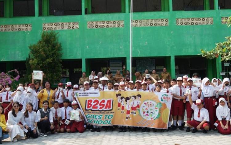Murid SDN 8 Langkai Diajarkan Tentang B2SA, Ini Fungsinya