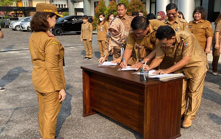 DP3APPKB Kalteng Ikrarkan Netralitas Hadapi Pemilu 2024