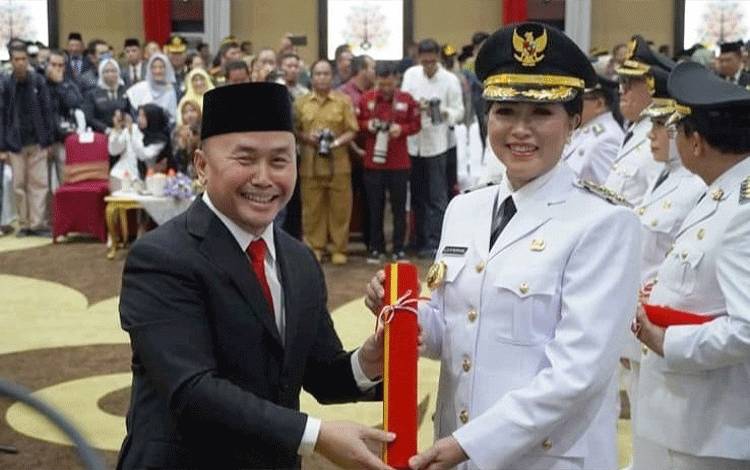 Lilis Suriani Siap Laksanakan Tugas Sebagai Penjabat Bupati Lamandau