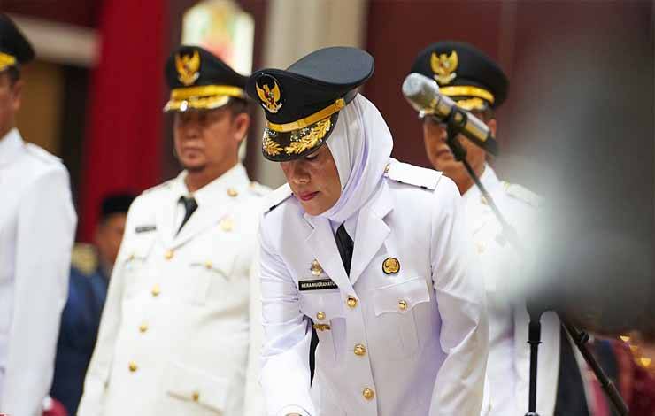 Pj Wali Kota Palangka Raya, Hera Nugrahayu. (FOTO: DISKOMINFO)