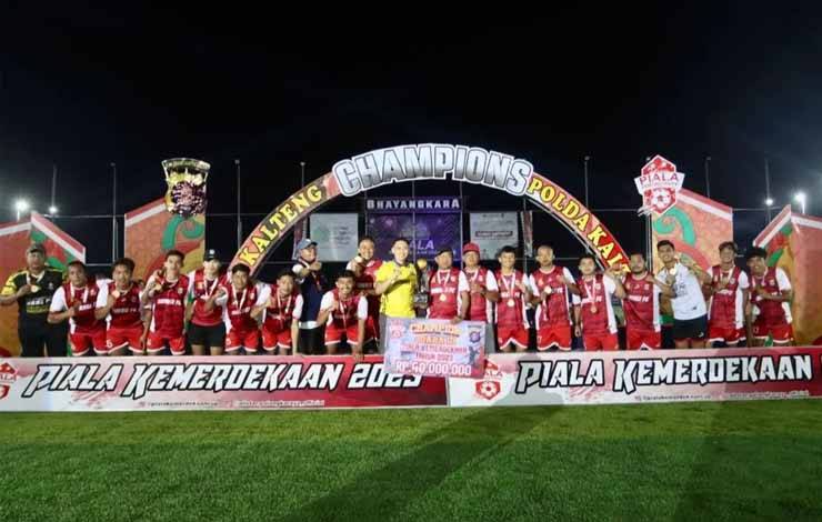 Tim Sinergi RSSI FC, Raih Juara 3 Piala Kemerdekaan Kapolda Cup 2023