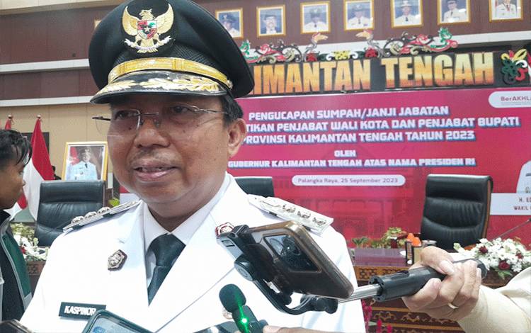 Pj Bupati Sukamara Kaspinor Laksanakan Pengentasan Kemiskinan Ekstrem