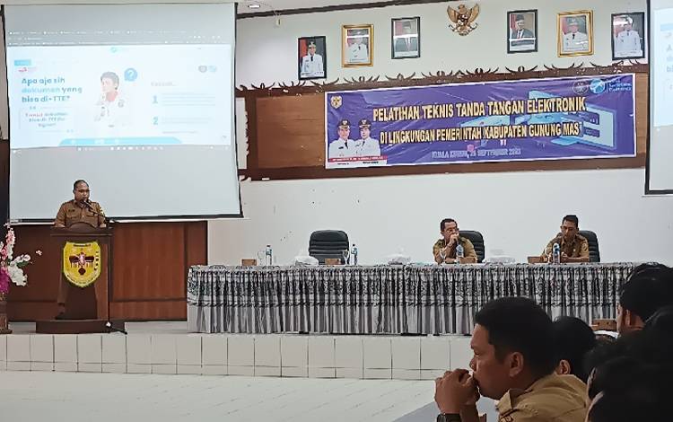 Kepala Diskominfosantik: Penggunaan Tanda Tangan Elektronik Bisa Menghemat Waktu