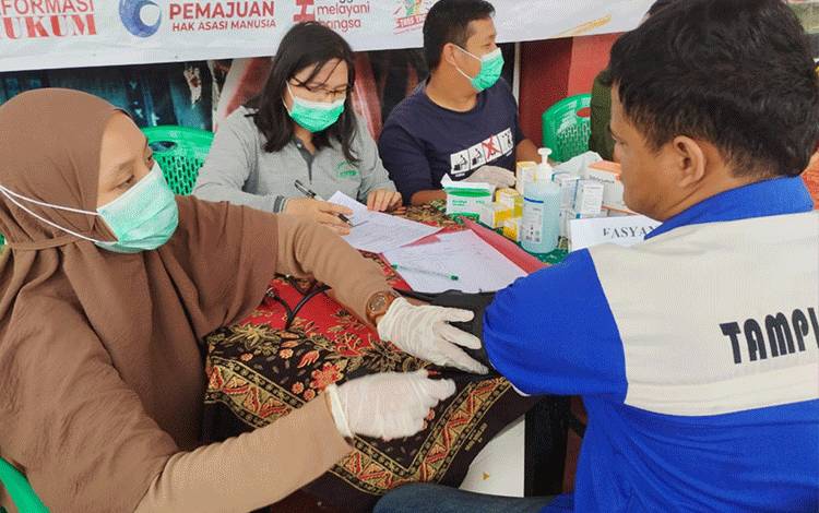 Lapas Sukamara Periksa Penyakit Menular dan Tidak Menular Terhadap WBP?