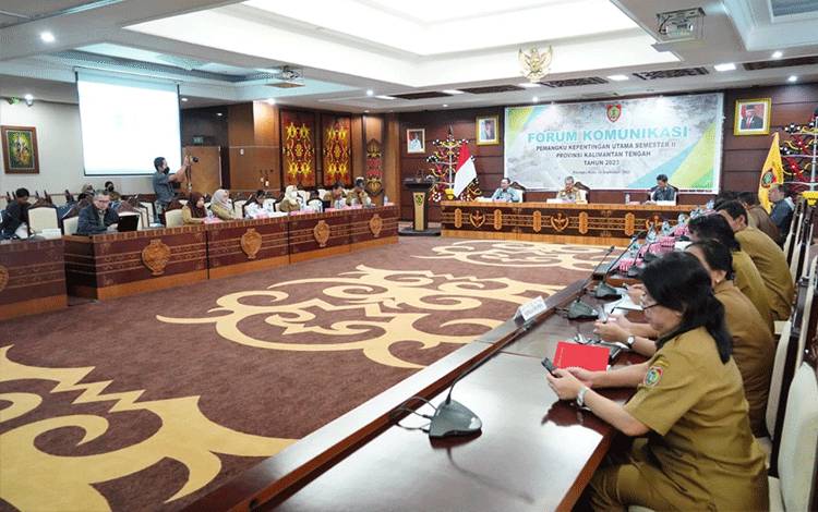 Pemprov Kalteng Tingkatkan Komunikasi Bersama Stakeholder