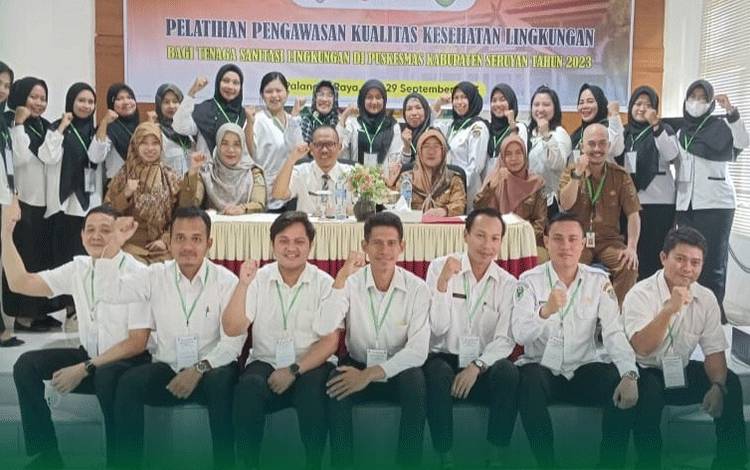 Dinkes Seruyan Gelar Pelatihan Pengawas Kualitas Kesehatan Lingkungan