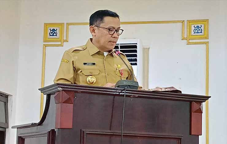 Pj Bupati Barito Timur Sampaikan Pidato Pertama Pengantar Nota Keuangan dan Raperda Perubahan APBD 2023