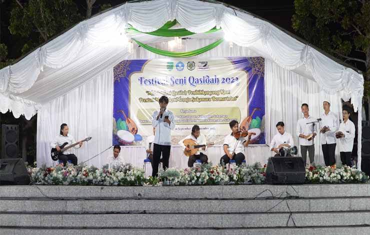 155 Peserta Ramaikan Festival Seni Qasidah Tingkat Kecamatan Sukamara