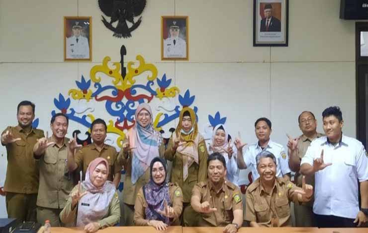 Bappedalitbang Palangka Raya Gelar Sertijab Sekretaris