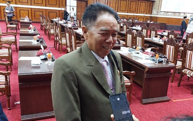 Anggota Komisi III DPRD Kalteng, Duwel Rawing. (FOTO: DONNY D)