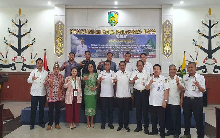 Rencana Pembangunan Palangka Raya 20 Tahun Mendatang Cakup 4 Pilar