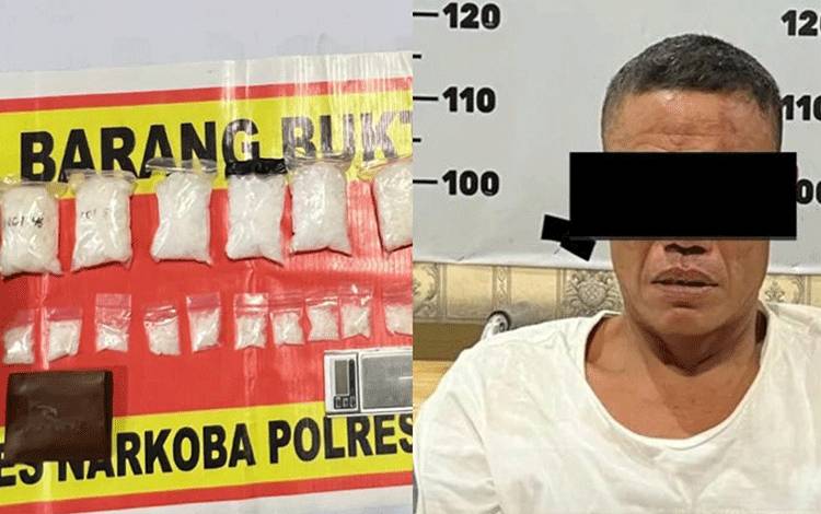 DPO Kasus Sabu Ditangkap Polres Kapuas, Polisi Temukan Barang Bukti Segini