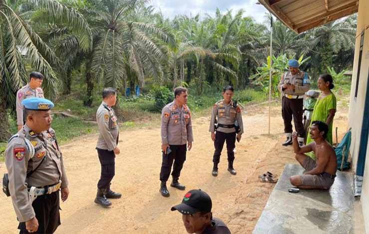 Kapolres Seruyan Pimpin Kegiatan Trauma Healing ?dan Baksos Pasca Aksi Massa di PT. HMBP 1