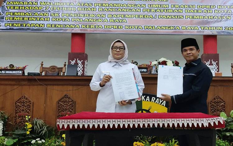 DPRD Palangka Raya Tetapkan Dua Program Kerja Prioritas 2024