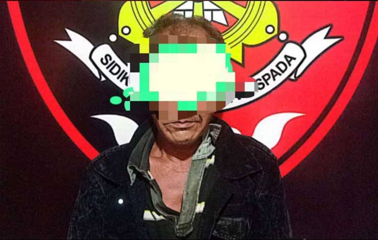 Pria Paruh Baya di Barito Timur Diamankan Polisi Karena Simpan 10 Paket Sabu