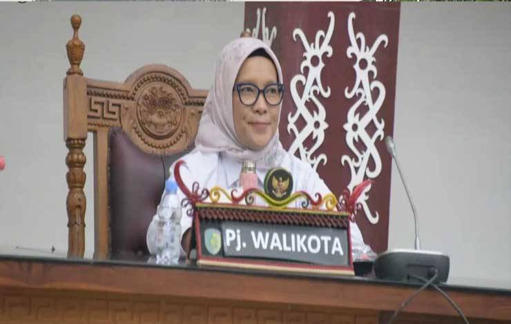 Pj Wali Kota Palangka Raya, Hera Nugrahayu. (FOTO: HUMAS)