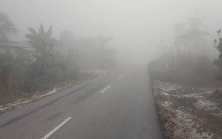 Kabut Asap di Kasongan Makin Pekat, Begini Kata Pj Bupati Katingan?