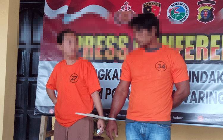 Di Hadapan Wakapolres Kobar, Ini Pengakuan Perempuan Pembawa Sabu dari Kalbar?