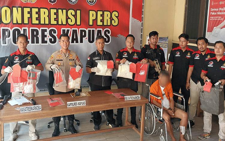 DPO Kasus Narkoba di Kapuas Dihadiahi Timah Panas Karena Melawan Aparat