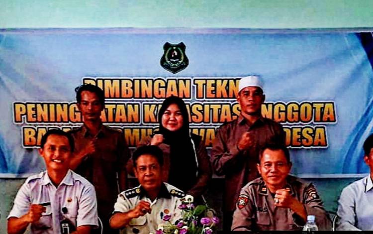 Kecamatan Bataguh Berikan Bimtek ke Anggota BPD, Ini Tujuannya