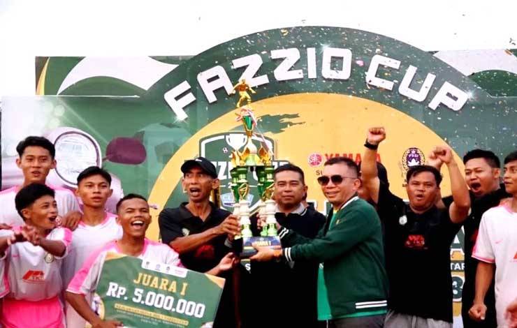 Kadisdik Barito Utara Apresiasi Kejuaraan Sepak Bola Fazzio Cup 2023