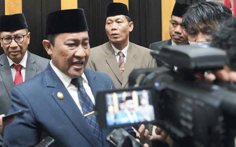 Wakil Gubernur (Wagub) Kalimantan Tengah (Kalteng) H. Edy Pratowo, saat diwawancara awak media, Minggu, 1 Oktober 2023 (Foto:Istimewa)