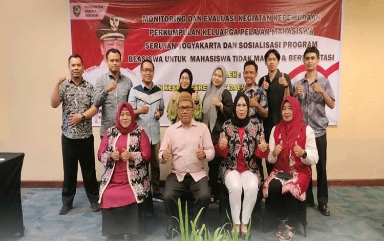 Pemkab Seruyan Monev Kegiatan Pelajar dan Mahasiswa Seruyan di Jogjakarta