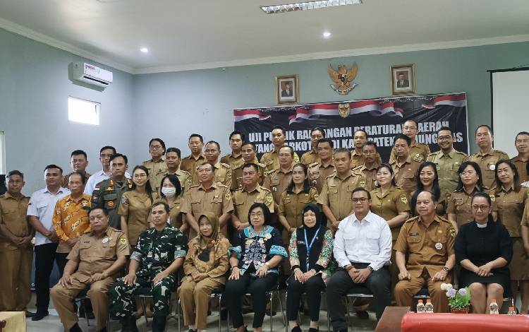 Pemkab Gunung Mas Gelar Uji Publik Raperda Tentang Narkoba