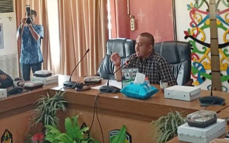 Waket I DPRD Palangka Raya, Wahid Yusuf. (FOTO: HENDRI)