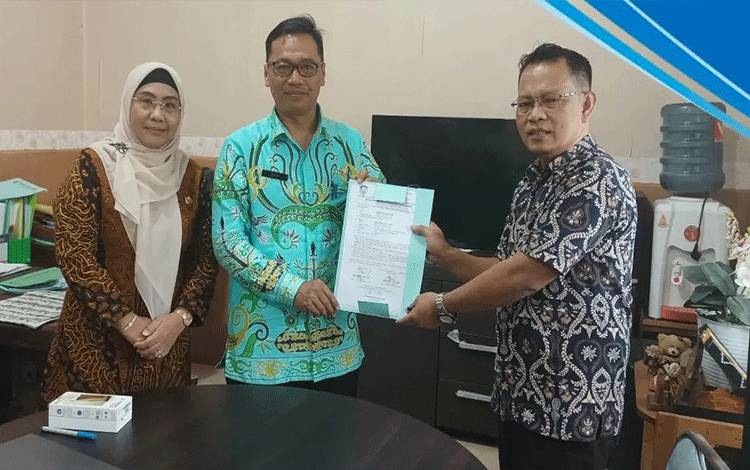 Dinas Perikanan Palangka Raya Gelar Sertijab Sekretaris