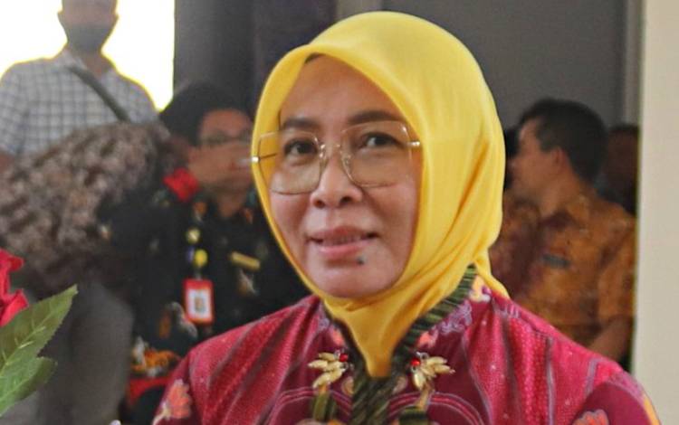 PJ Bupati Pulang Pisau, Nunu Andriani (FOTO : M PRADILA KANDI)