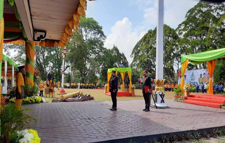 Wagub Kalteng Pimpinan Upacara Hari Jadi ke 64 Kotawaringin Barat
