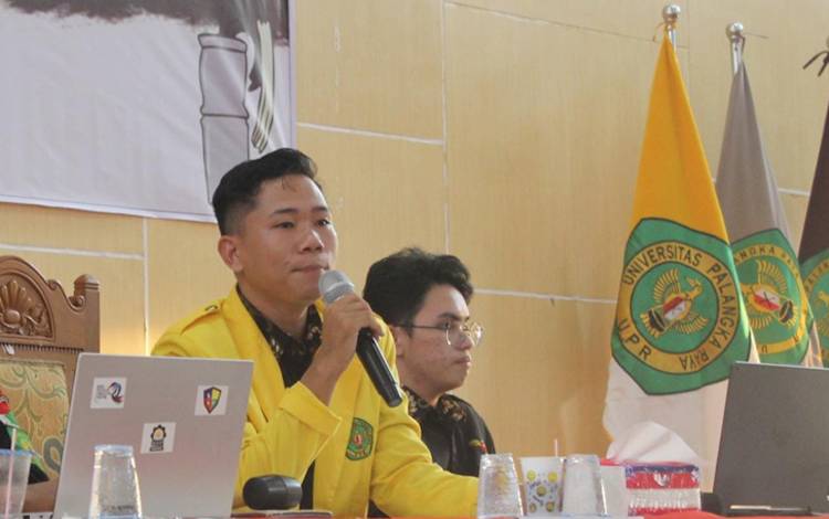 Presma BEM UPR Minta Pemprov Kalteng Naikkan Status Karhutla