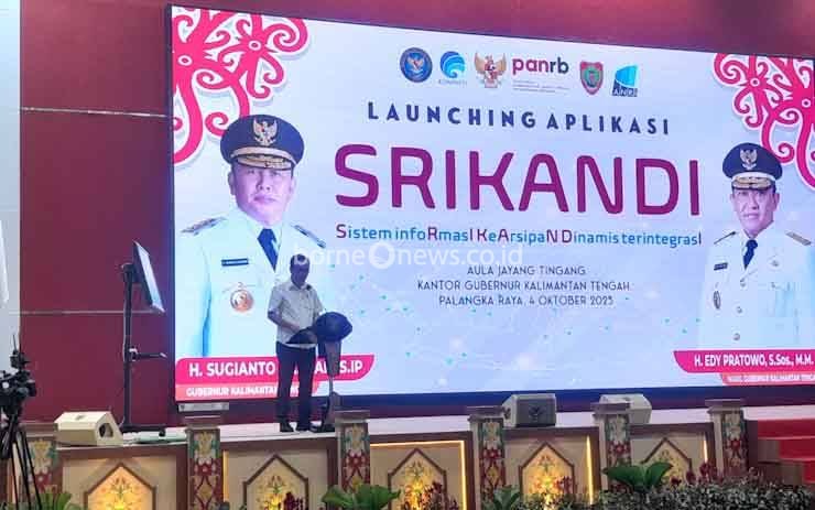 Launcing Aplikasi SRIKANDI Sebagai Dukungan Kebijakan Presiden