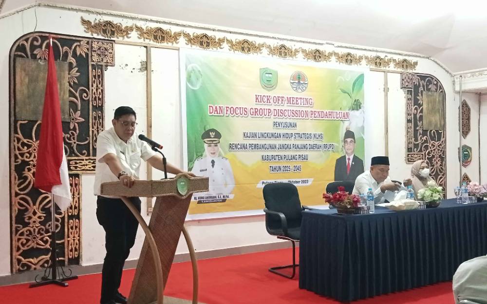 DLH Pulang Pisau Gelar Kick Off KLHS dan RPJPD