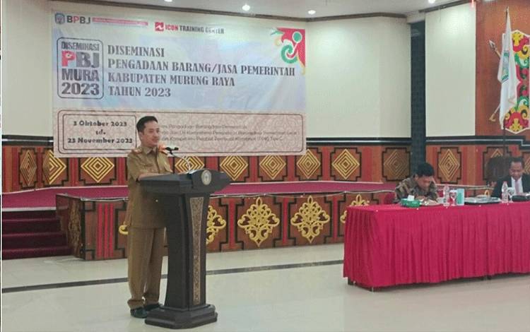 Pemkab Murung Raya?Gelar Diseminasi Pengadaan Barang dan Jasa