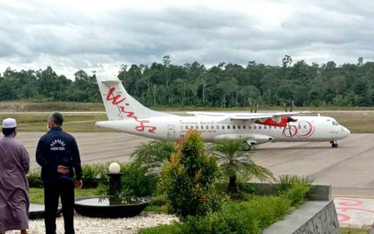 Wings Air Hentikan Sementara Penerbangan Rute Muara Teweh - Banjarmasin Akibat Kabut Asap