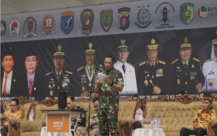 Palangka Raya Boxing Big Fight Meriahkan HUT ke-78 TNI