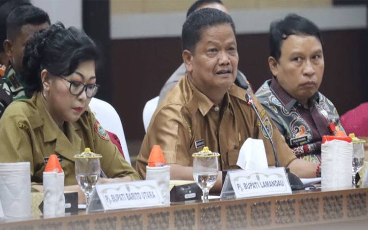 Pj Bupati Seruyan Paparkan Strategi Pengendalian Karhutla