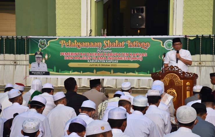 Seluruh Elemen Masyarakat di Kapuas Diimbau Jaga Lingkungan dan Lahan agar Tidak Terjadi Karhutla