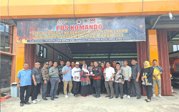 BPBD Kapuas Terima Kunker DPRD Batola Studi Komparatif Penanganan Karhutla