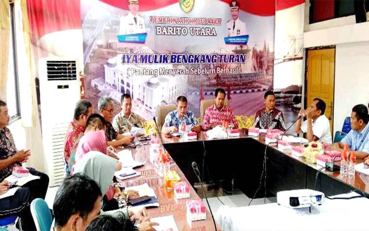 BPPD Gelar Rakor Rencana Target PAD Barito Utara Tahun 2024