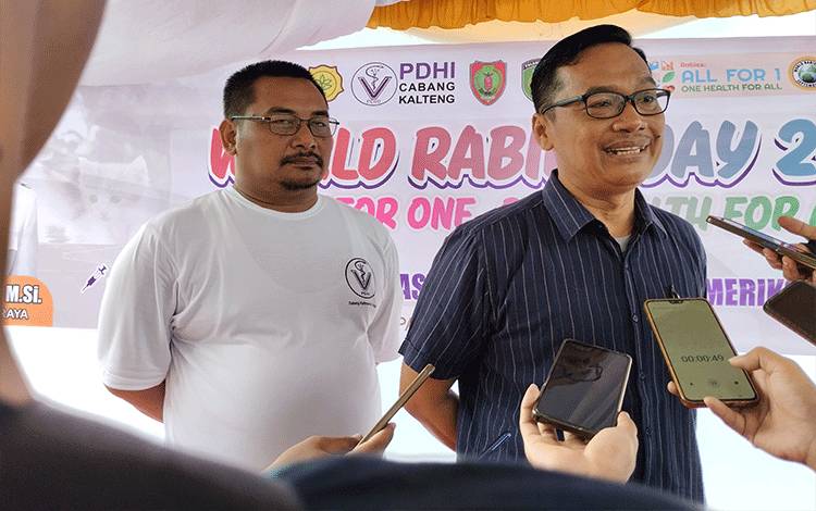 Hingga September, Ada Lima Kasus Gigitan Rabies di Palangka Raya