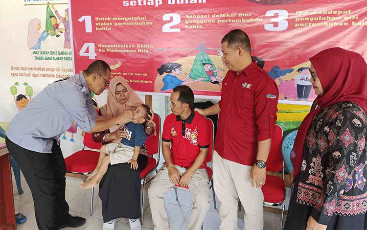 Pemkab Seruyan Canangkan Bulan Pengukuran Tumbuh Kembang Balita