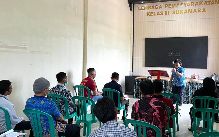 Lapas Sukamara Gelar Pembinaan Kepribadian WBP
