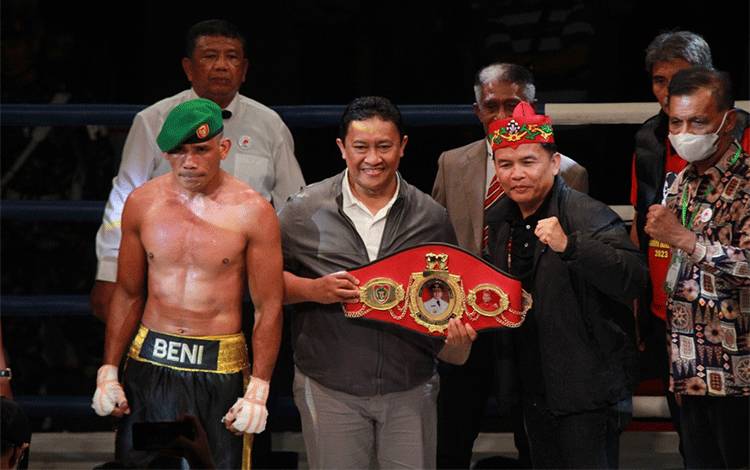 Ini Pemenang Sabuk Emas Kejuaraan Tinju Palangka Raya Boxing Big Fight 2023