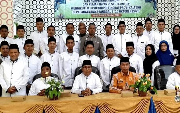 Murung Raya Kirim 22 Kafilah Ikuti MTQ Korpri Tingkat Provinsi Kalteng