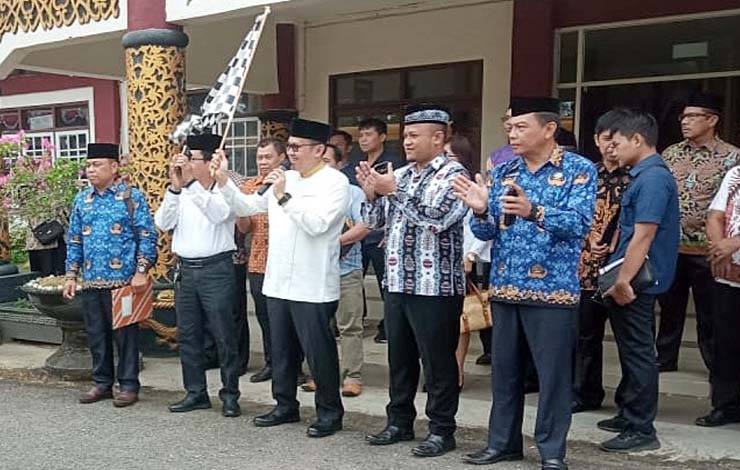 Lepas Kafilah MTQ Korpri, Pj Bupati Barito Timur Minta Pertahankan Juara Umum