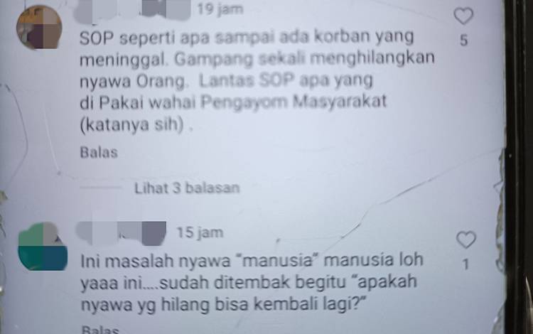 Publik Tanyakan Proses Hukum Terhadap Aparat atas Peristiwa di Bangkal